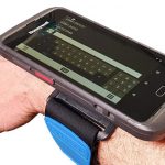 airtrack fb1 finger button scanner with wristmount